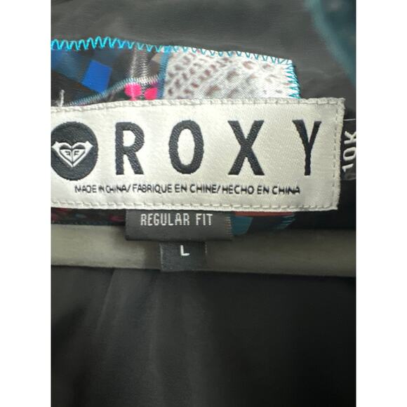 Roxy Women Teal Snow Jacket - Picture 7 of 12